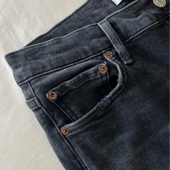 Agolde Nico High Rise Skinny Jeans in Cassette - Picture 10 of 16